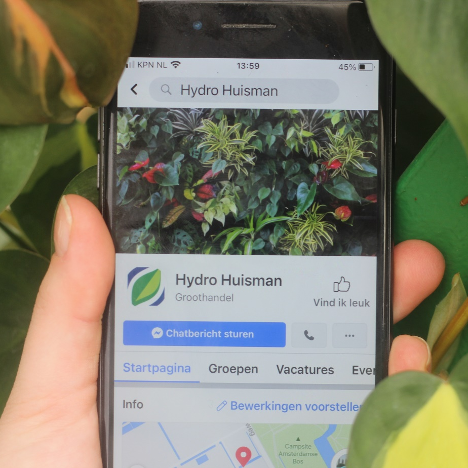 hydro huisman op social media